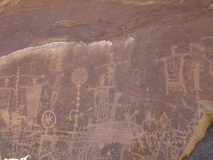 Flat Canyon Petroglyphs