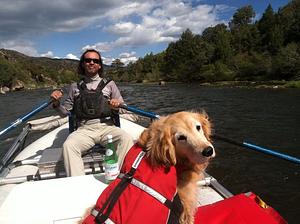 Molly-Dog and Bryan