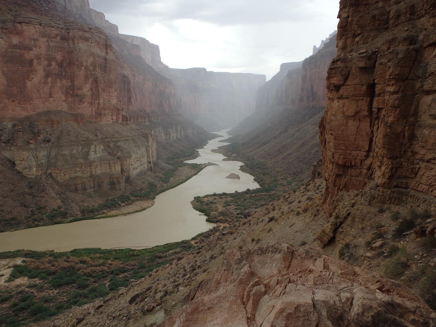 River view from Nankoweap Granaries